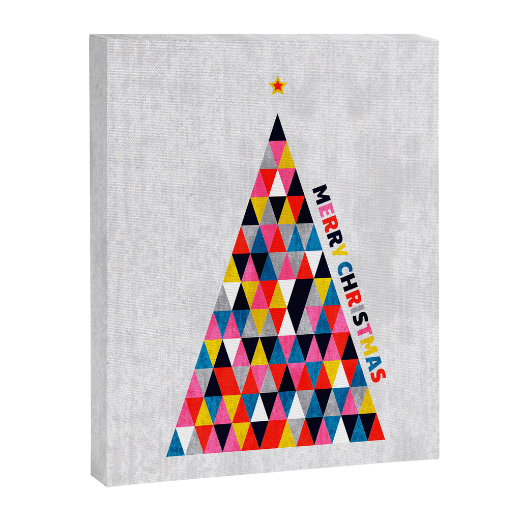 Minimalistic christmas tree Canvas Print Gallery Image 8