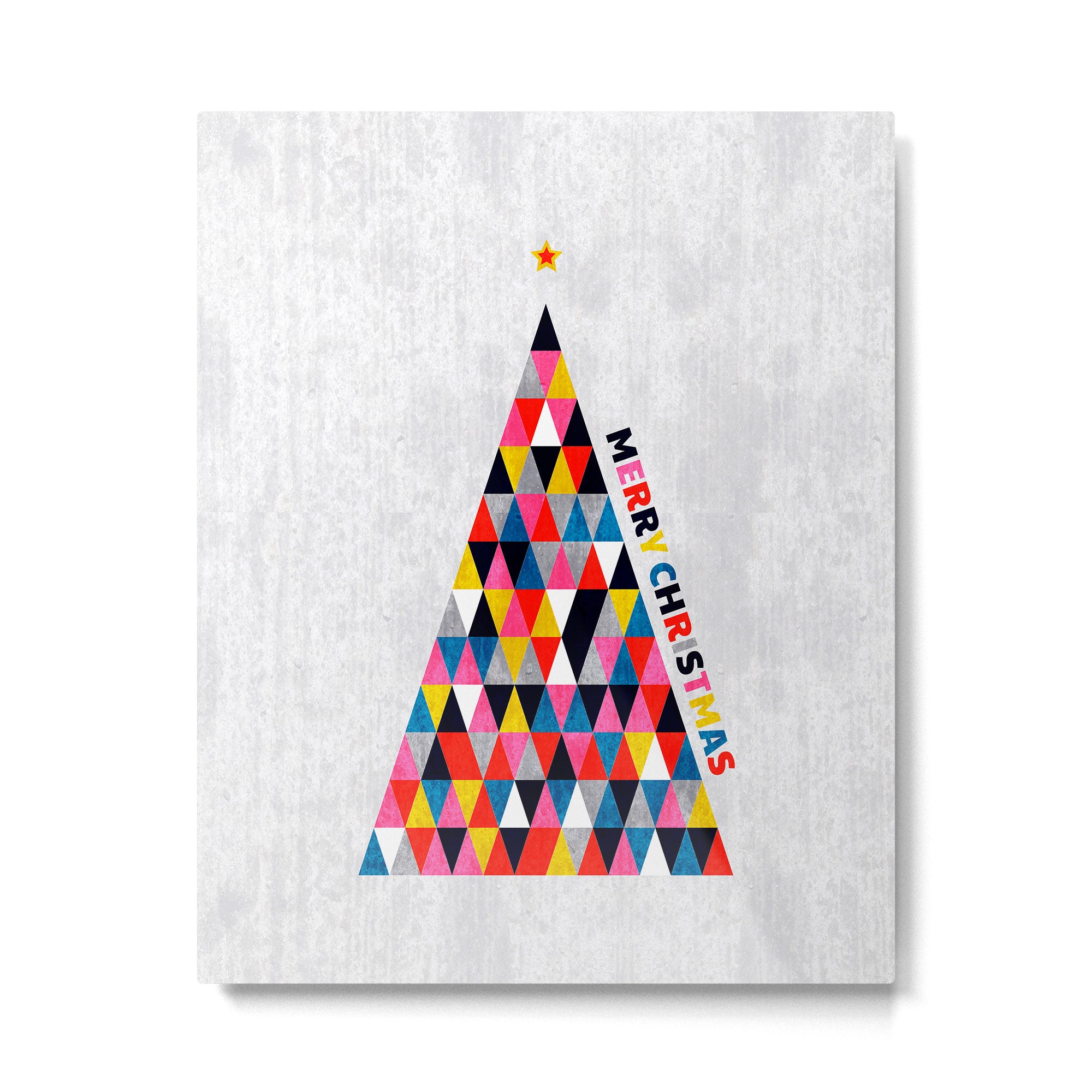 Minimalistic christmas tree Metal Print Gallery Image 6
