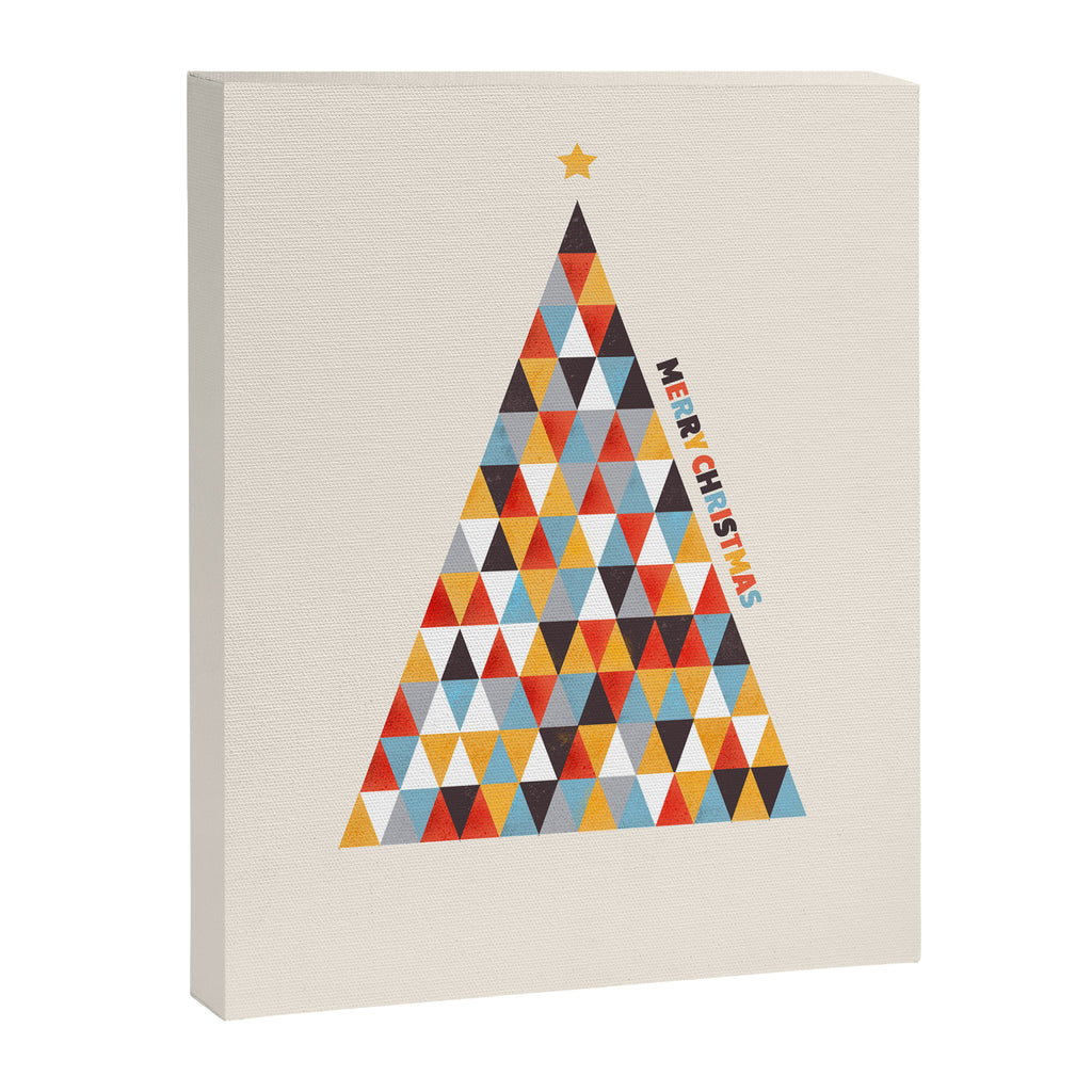 Modern Christmas Tree Canvas Print Gallery Image 8