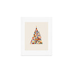 Modern Christmas Tree Art Print Gallery Image 1