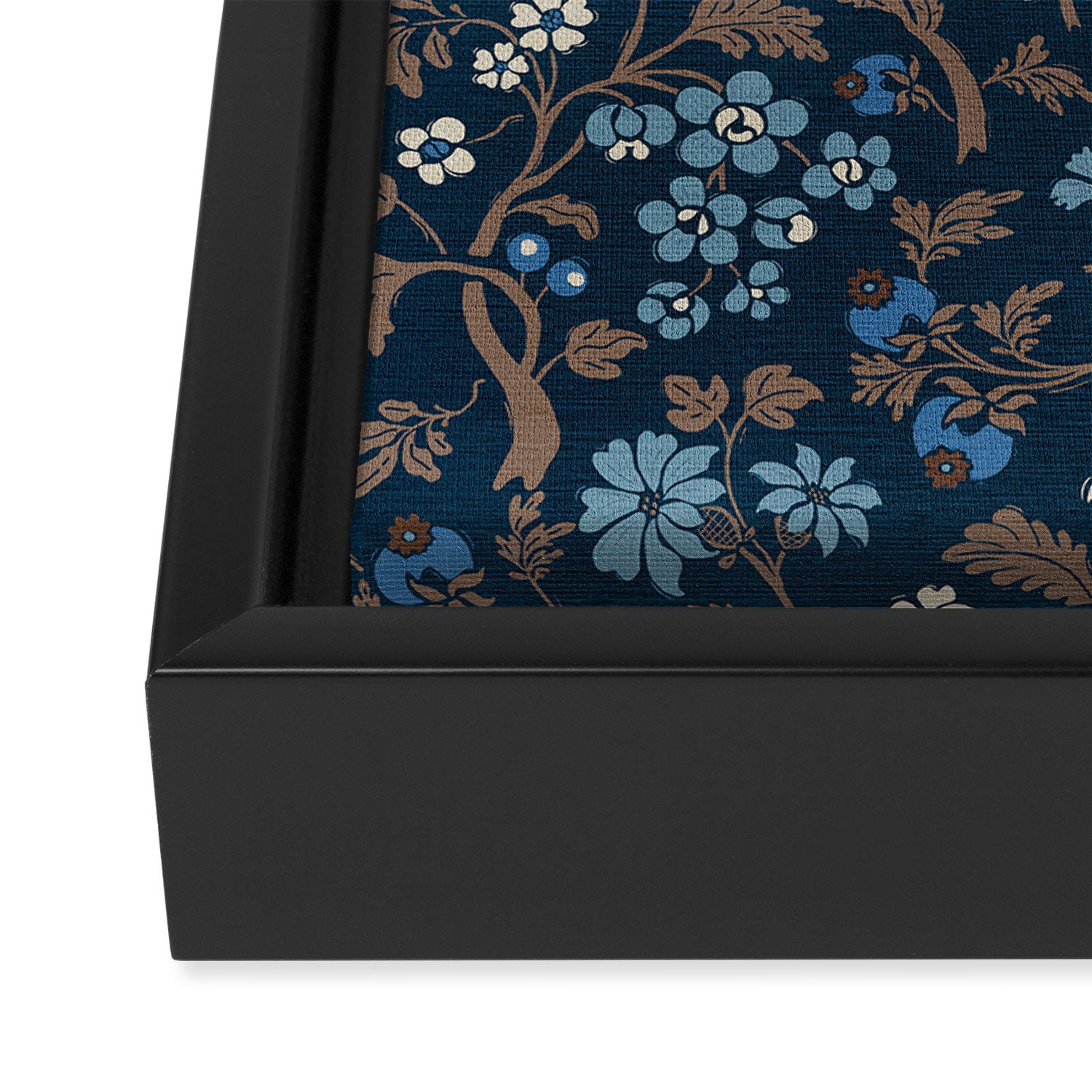 Moody Bohemian Florals Framed Canvas Print Gallery Image 3
