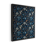 Moody Bohemian Florals Framed Canvas Print Gallery Image 2
