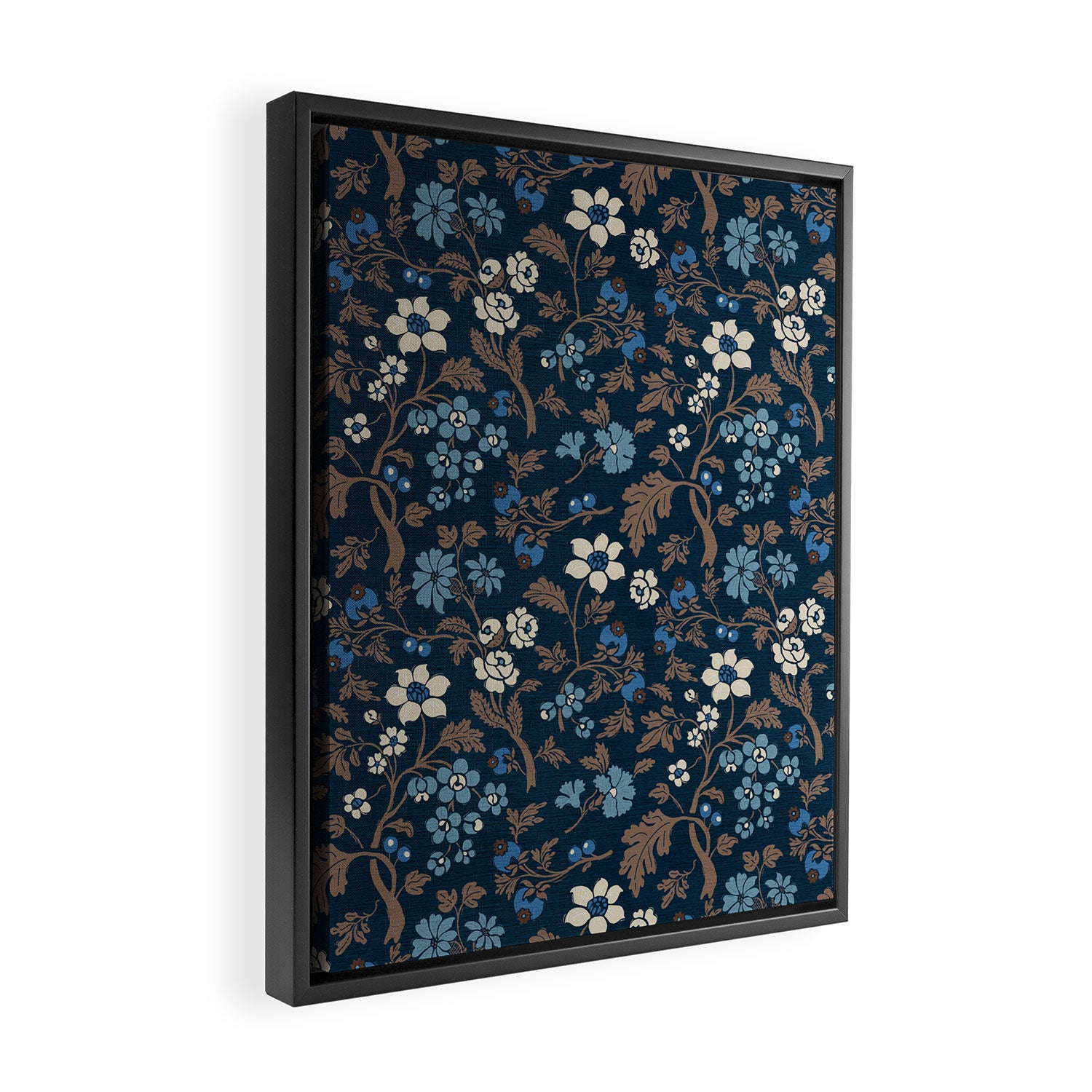 Moody Bohemian Florals Framed Canvas Print Gallery Image 2