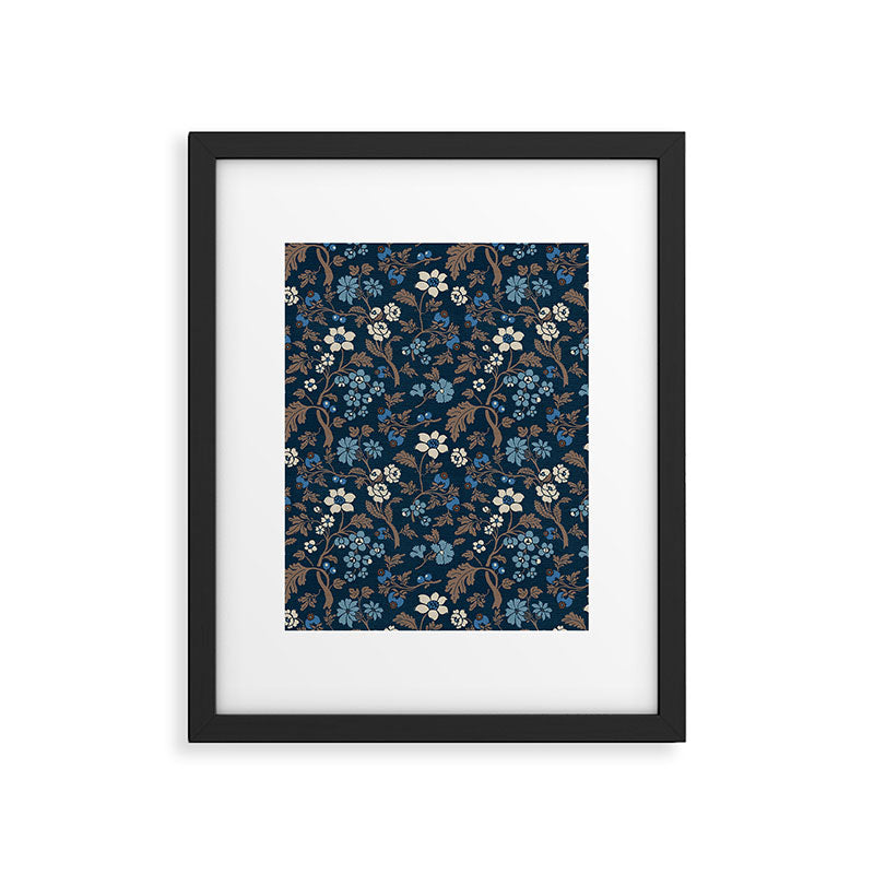 Moody Bohemian Florals Framed Art Print Gallery Image 6