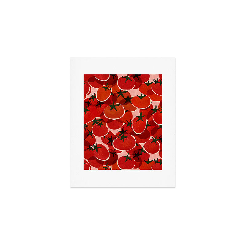 Multi Tomatoes Art Print Gallery Image 1