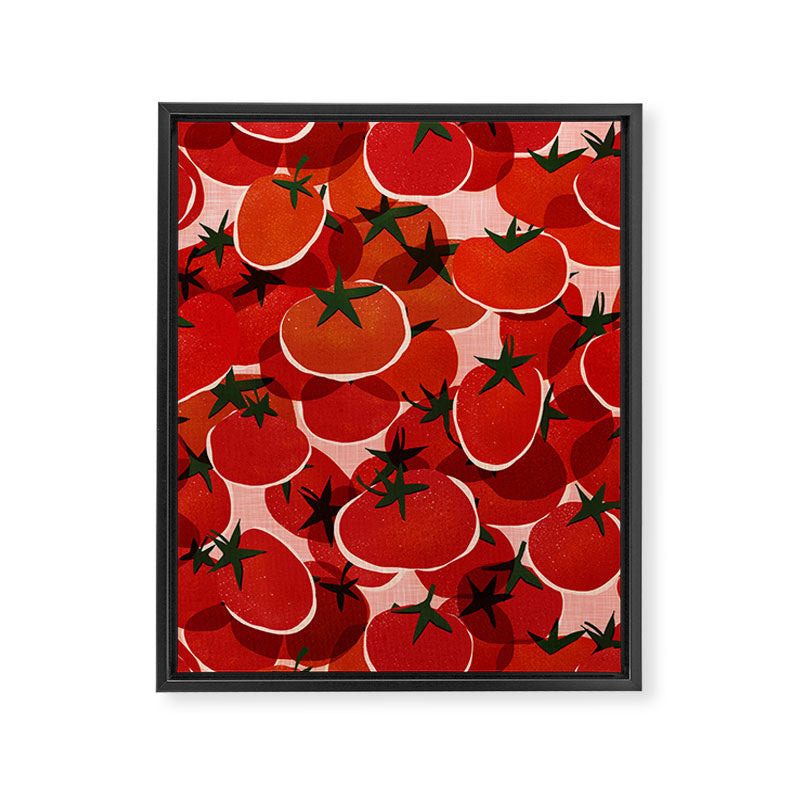 Multi Tomatoes Framed Canvas Print Gallery Image 8