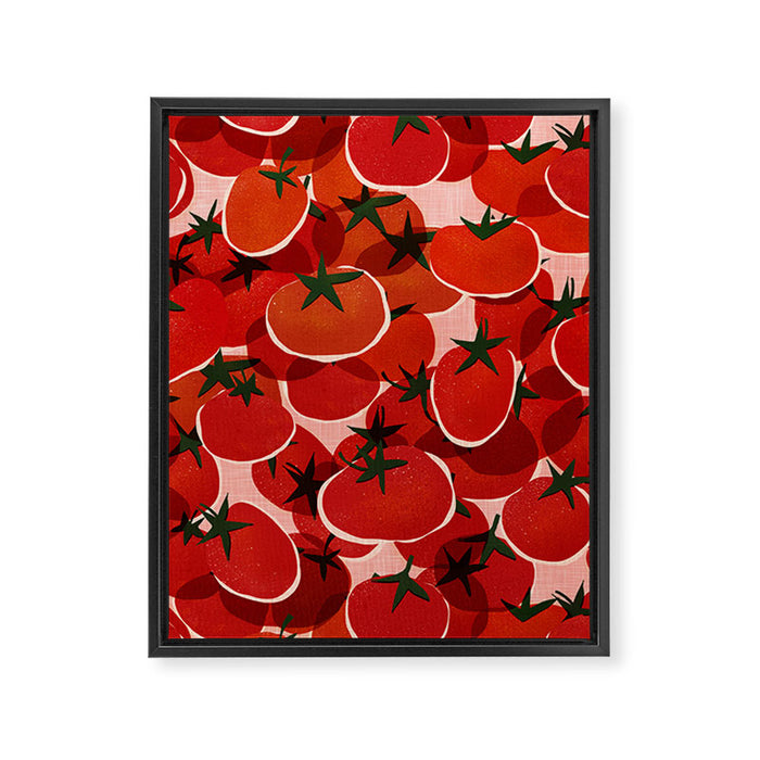Multi Tomatoes Framed Canvas Print Gallery Image 1