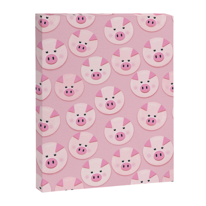 piggy pattern Canvas Print Gallery Image 1