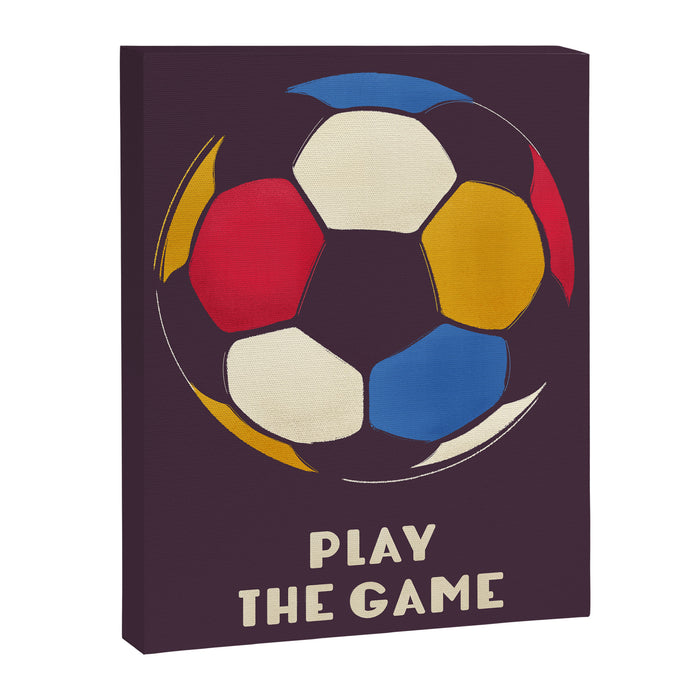 Play The Game  Canvas Print Gallery Image 1