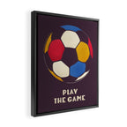 Play The Game  Framed Canvas Print Gallery Image 2