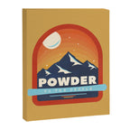 Powder To The People - Ski Badge Canvas Print Gallery Image 8