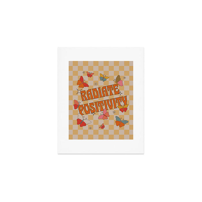 Radiate Positivity Butterflies Art Print Gallery Image 1