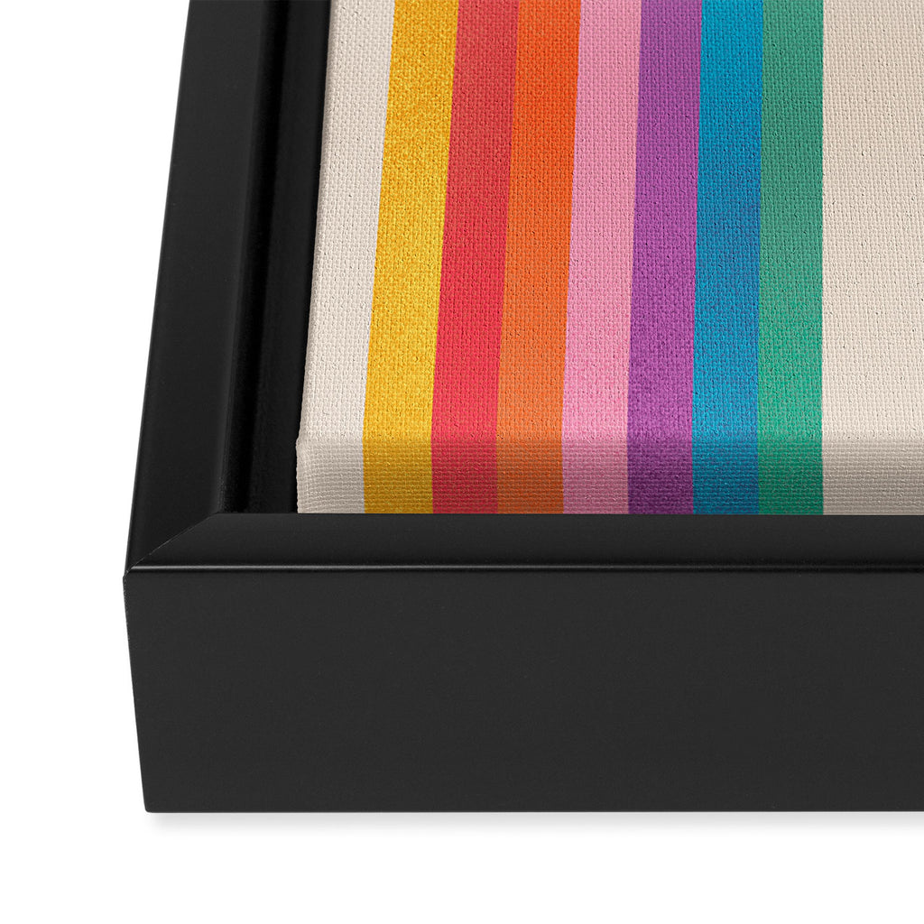 Rainbow Friends Framed Canvas Print Gallery Image 3