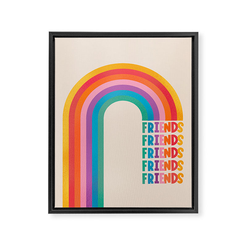 Rainbow Friends Framed Canvas Print Gallery Image 8