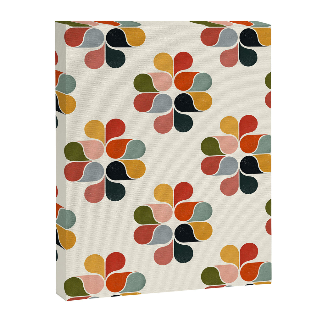 Retro geometry pattern Canvas Print Gallery Image 8