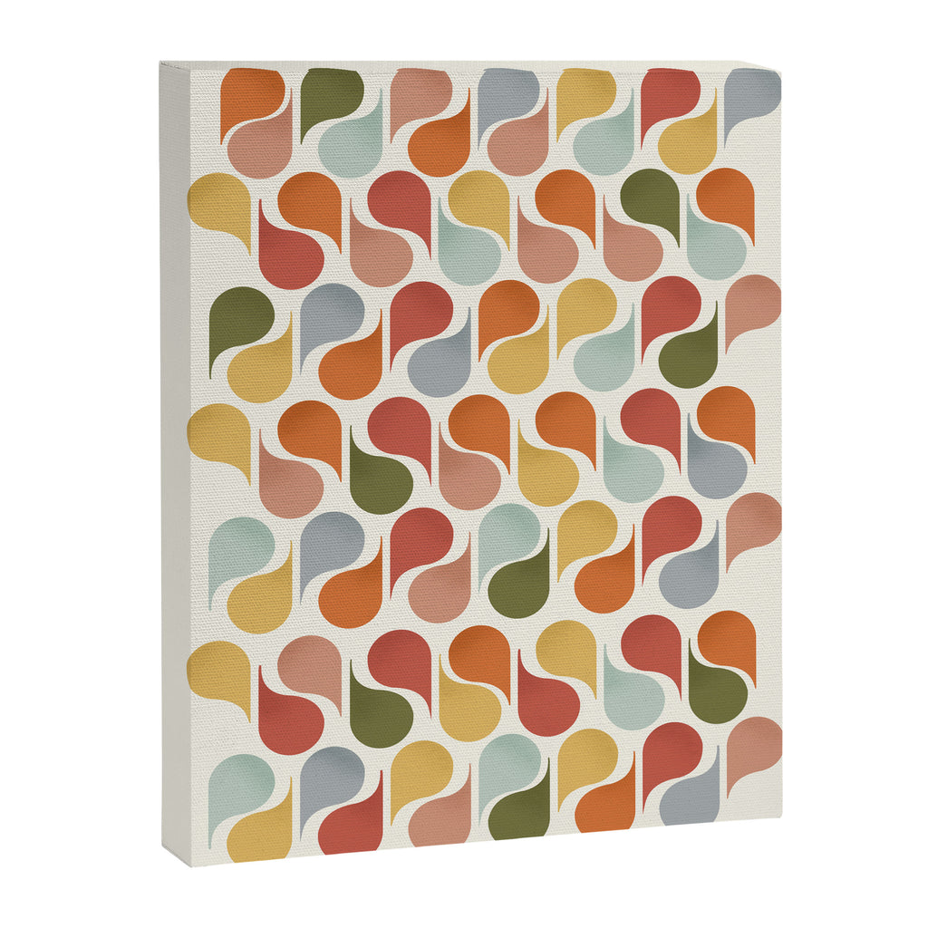 retro pattern no4 Canvas Print Gallery Image 8