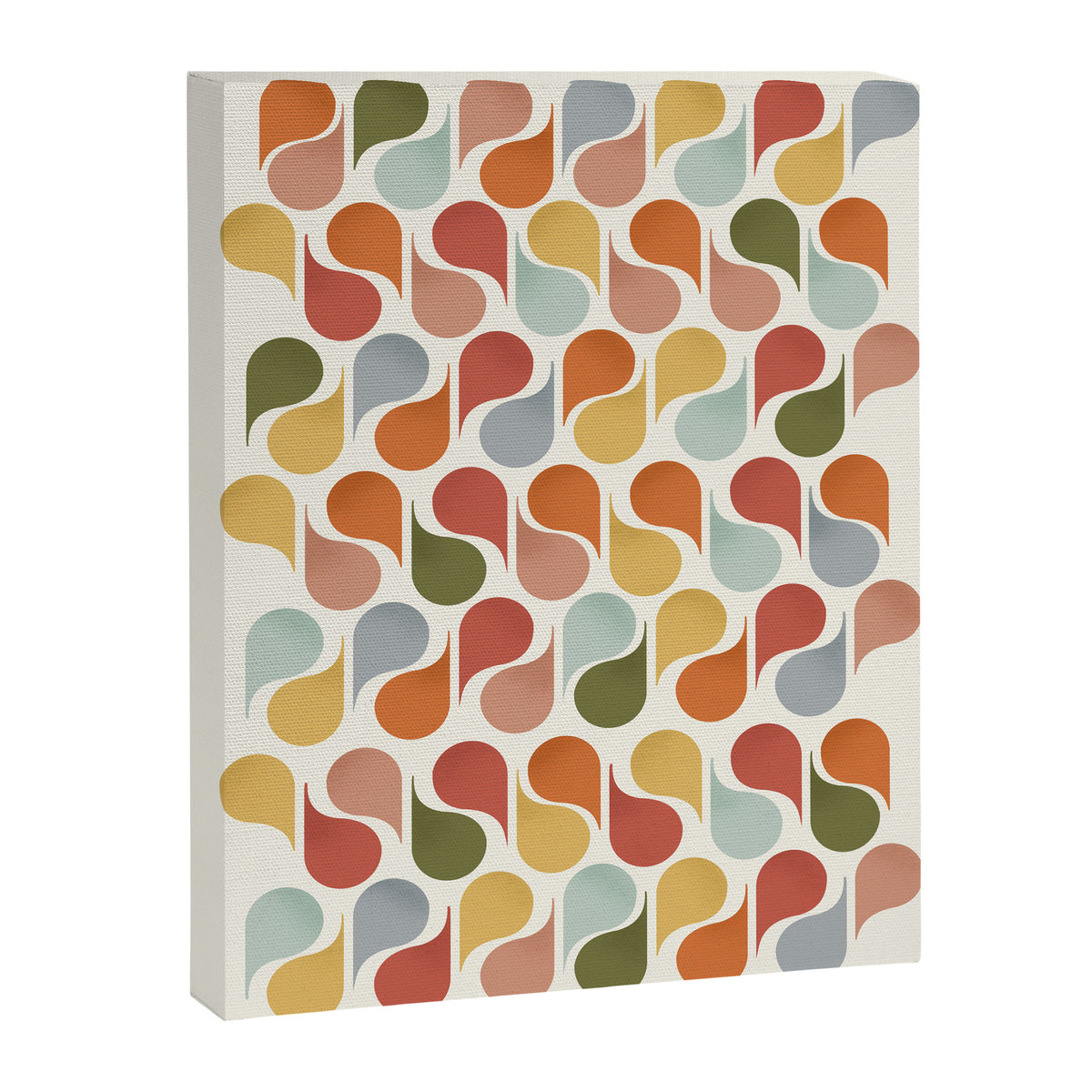 retro pattern no4 Canvas Print Gallery Image 8