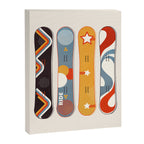 Retro Snowboards  Canvas Print Gallery Image 8