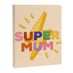 Retro Super Mum  Canvas Print Gallery Image 8