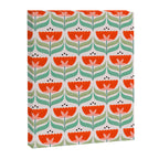 Retro Tulips Pattern Canvas Print Gallery Image 8