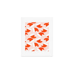 Santa Hat pattern Art Print Gallery Image 1