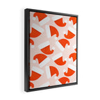Santa Hat pattern Framed Canvas Print Gallery Image 2