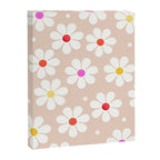 Seventies Daisies Pattern Canvas Print Gallery Image 8