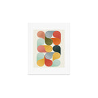 Shapes of color - abstract Art Print Gallery Image 1