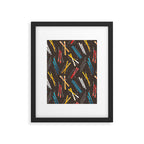 Ski Fun: Vintage Style  Framed Art Print Gallery Image 6