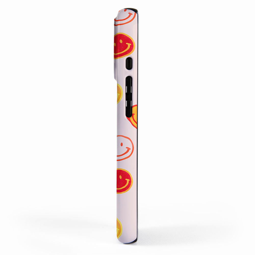 Smiling Faces Pattern iPhone Case Gallery Image 2