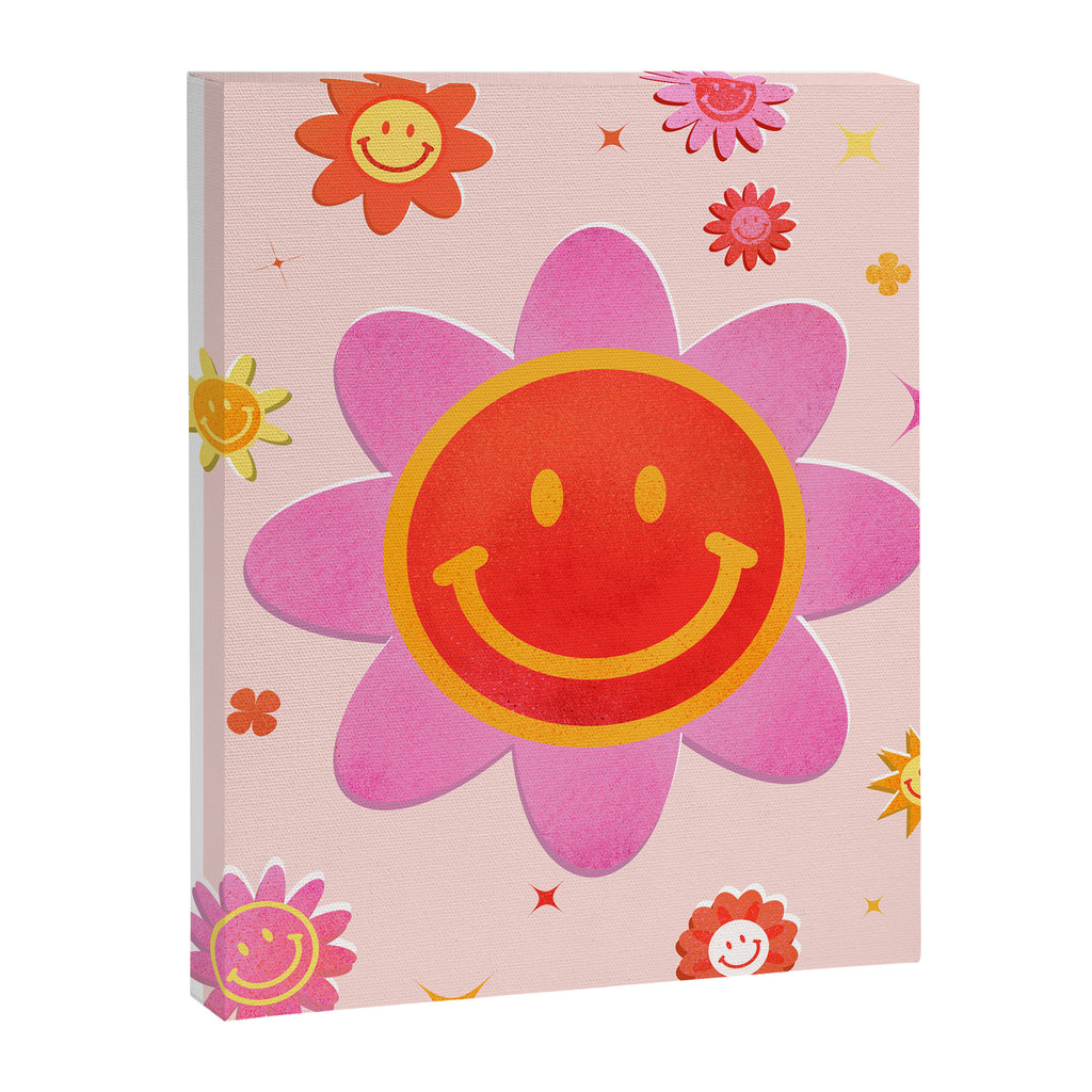 Smiling Flower Faces  Canvas Print Gallery Image 8