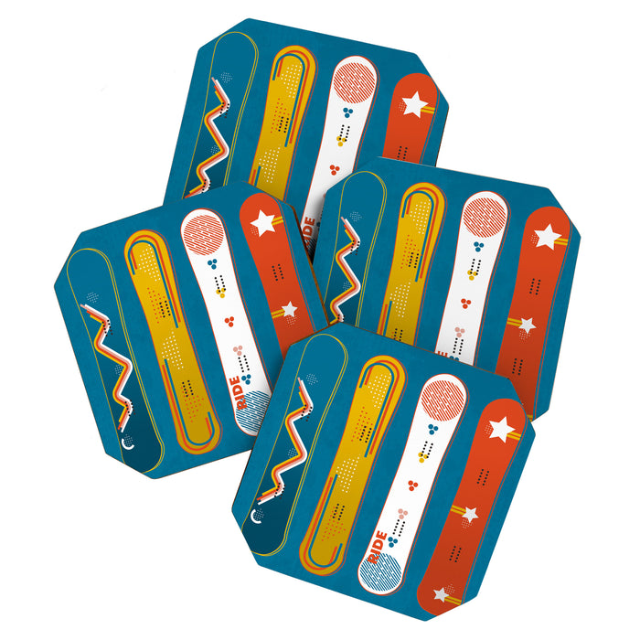 SNOWBOARD DESIGN Coaster Gallery Image 1