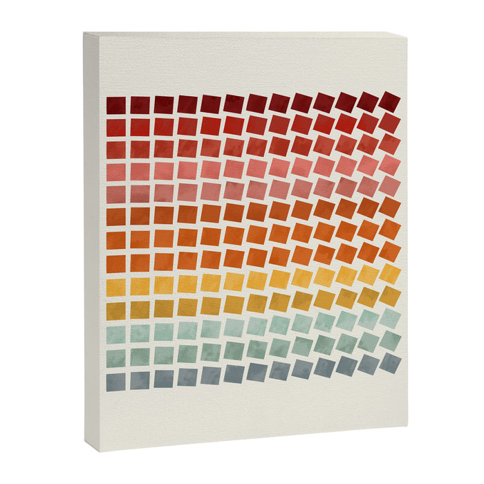 Squares rotation Canvas Print Gallery Image 1