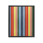 Summer Stripes Framed Canvas Print Gallery Image 6