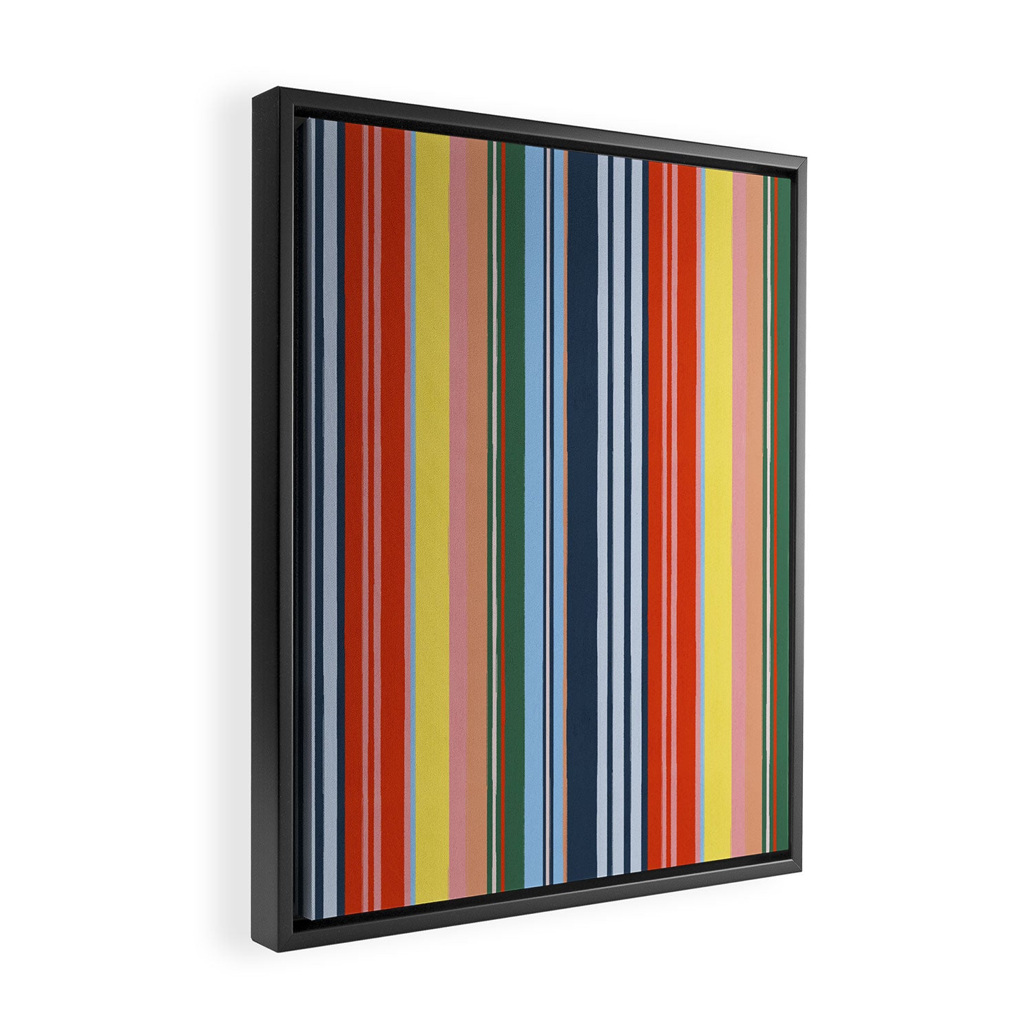 Summer Stripes Framed Canvas Print Gallery Image 2