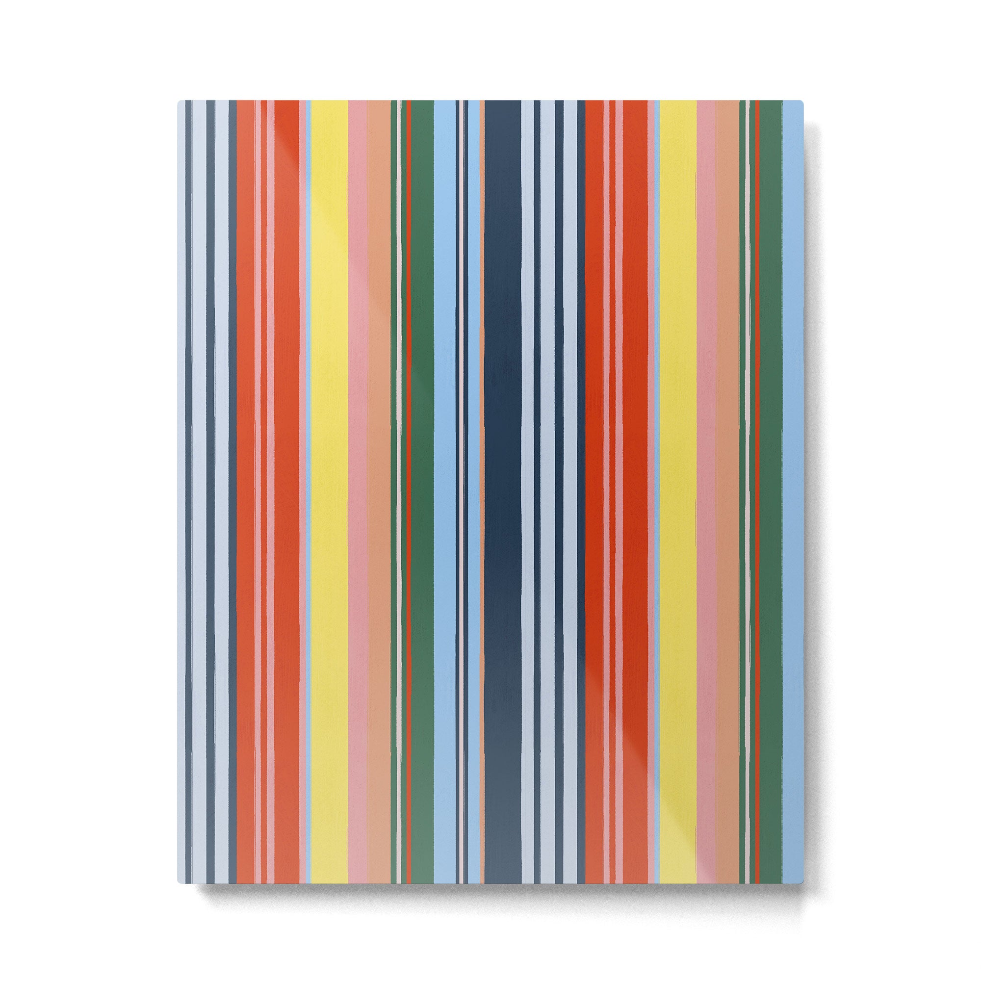 Summer Stripes Metal Print Gallery Image 4