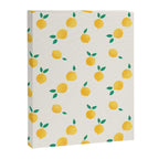 Sunny Mediterranean Lemon Pattern  Summer Coastal Vibes Canvas Print Gallery Image 8