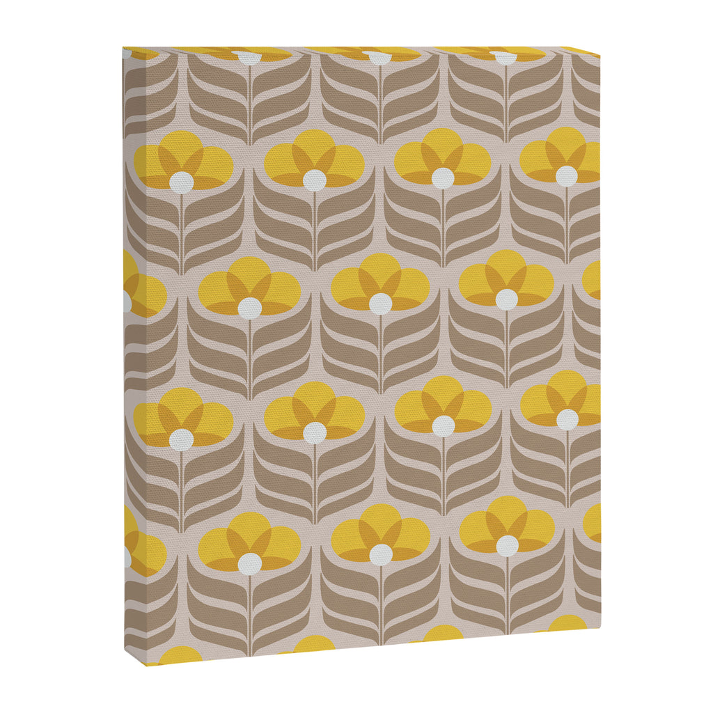 Sunny retro pattern no6 Canvas Print Gallery Image 8