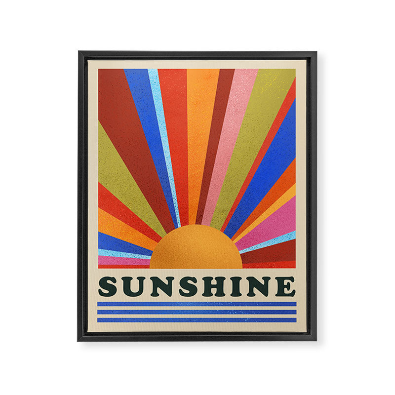 Sunshine Framed Canvas Print Gallery Image 8