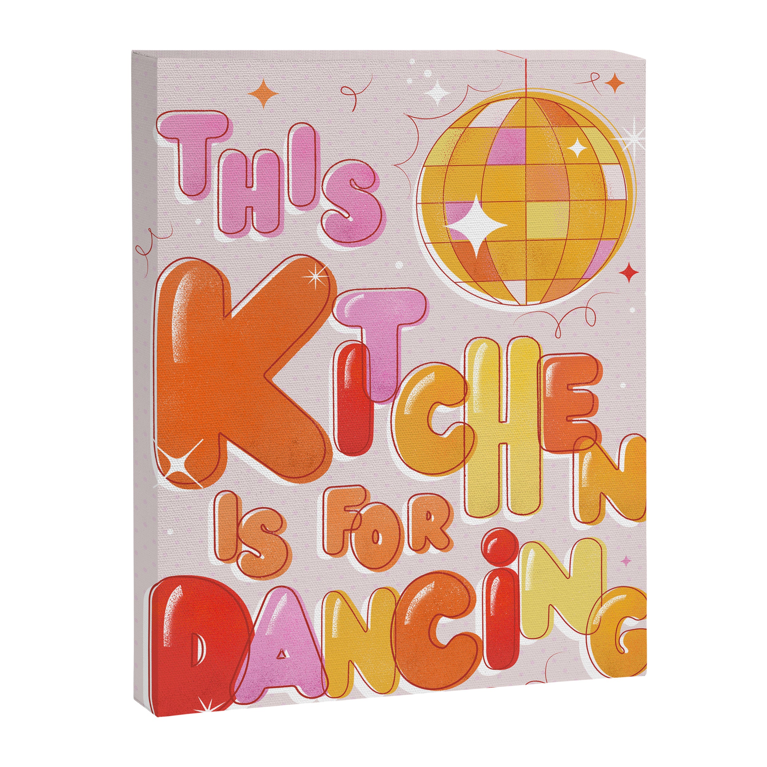 This Kitchen Is For Dancing Canvas Print Gallery Image 8