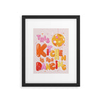 This Kitchen Is For Dancing Framed Art Print Gallery Image 6