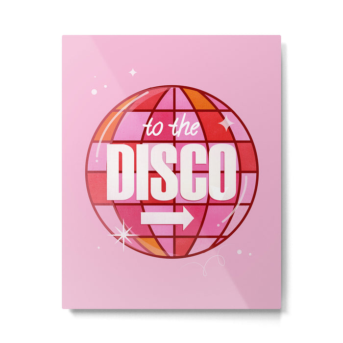 To The Disco Metal Print Gallery Image 1
