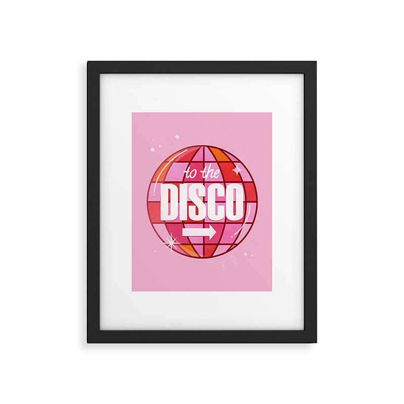 To The Disco Framed Art Print Gallery Image 4