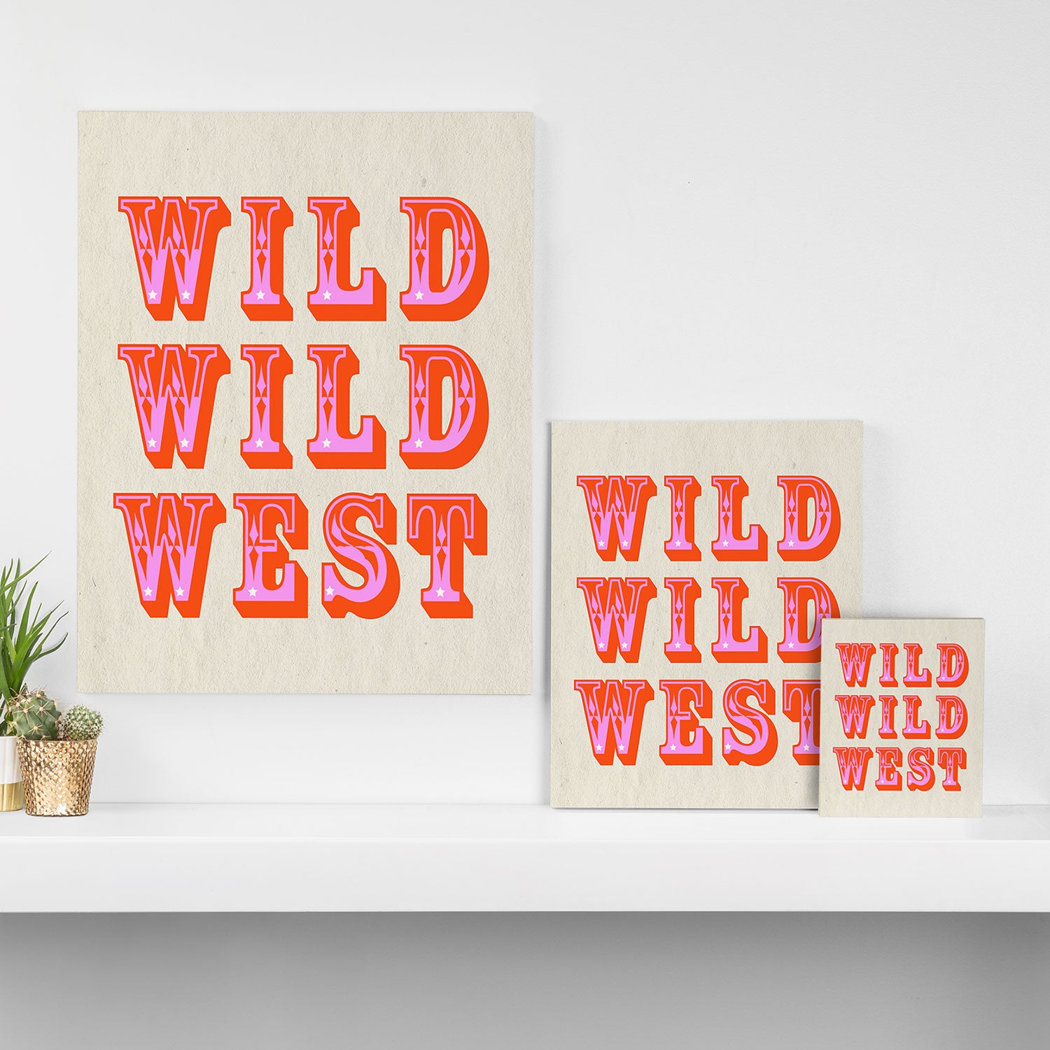 WILD WILD WEST Canvas Print Gallery Image 3