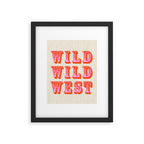 WILD WILD WEST Framed Art Print Gallery Image 4
