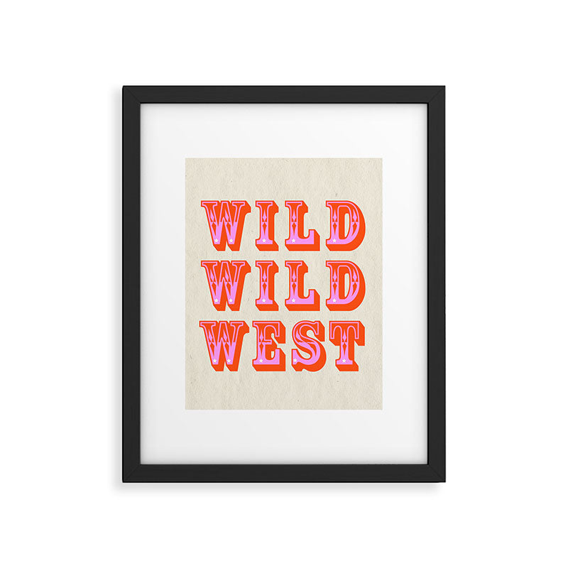 WILD WILD WEST Framed Art Print Gallery Image 4