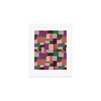 Woven Color Blocks - Modern Craft Texture Art Print Gallery Image 1