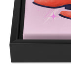 YEEE HAW Cowgirl Boots Framed Canvas Print Gallery Image 3