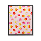 Ying Yang Bright Pattern Framed Canvas Print Gallery Image 8