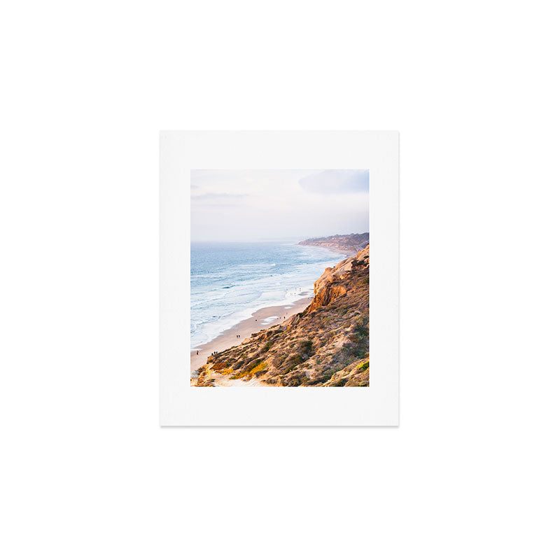 Rocky San Diego Coastline Fine Art Print Art Print